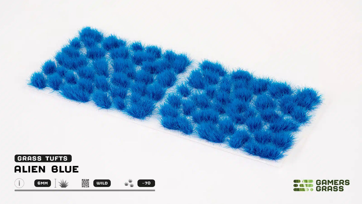 Gamers Grass - Alien Blue (6mm)