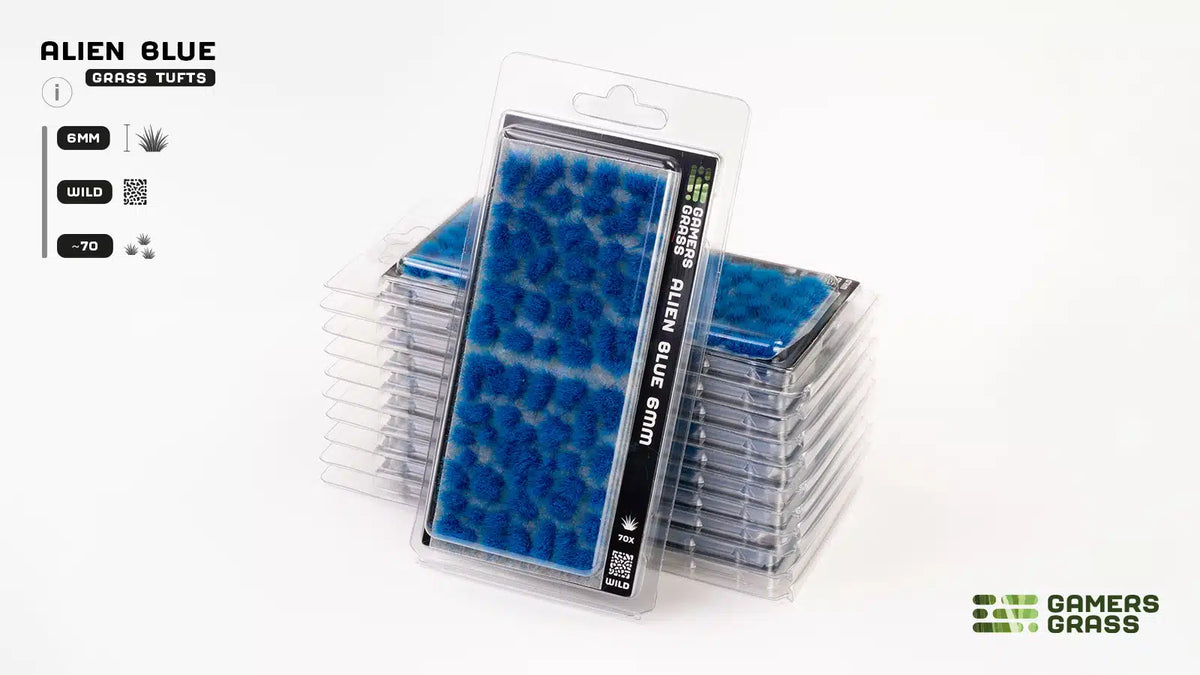 Gamers Grass - Alien Blue (6mm)