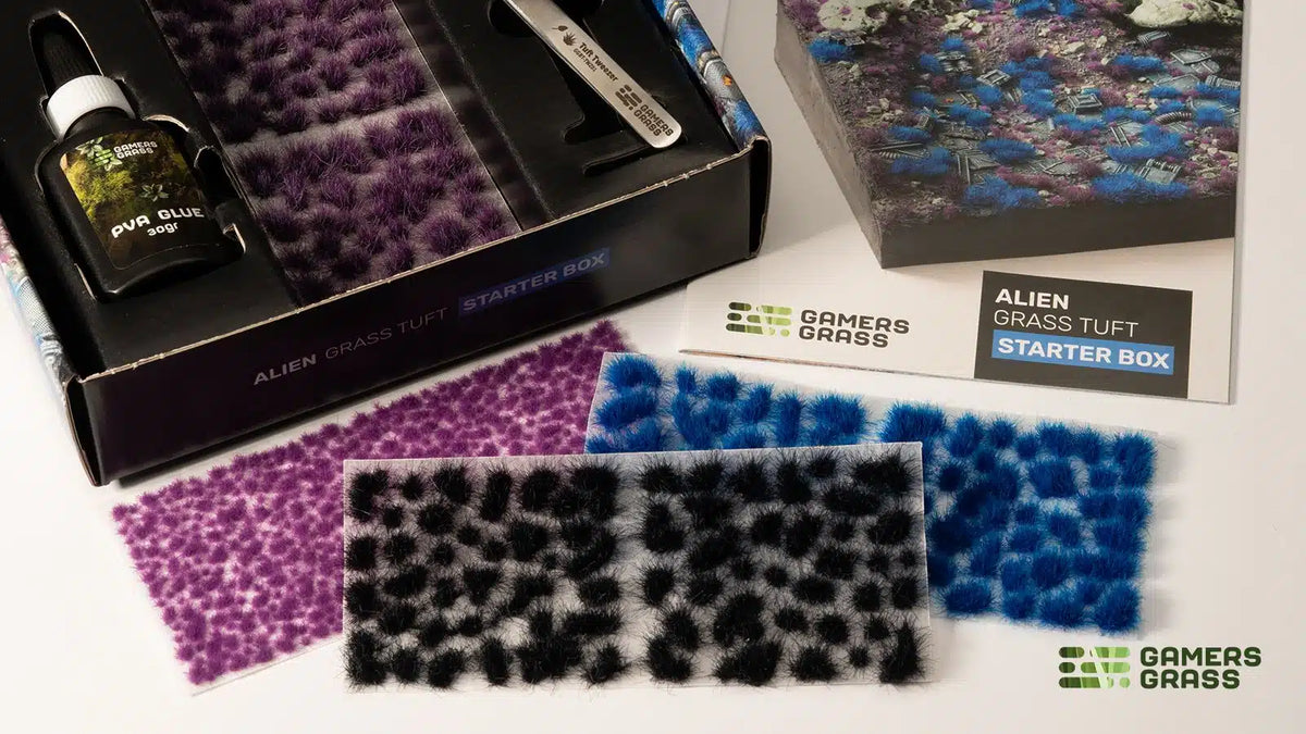 Gamers Grass - Alien Grass Tuft Starter Box