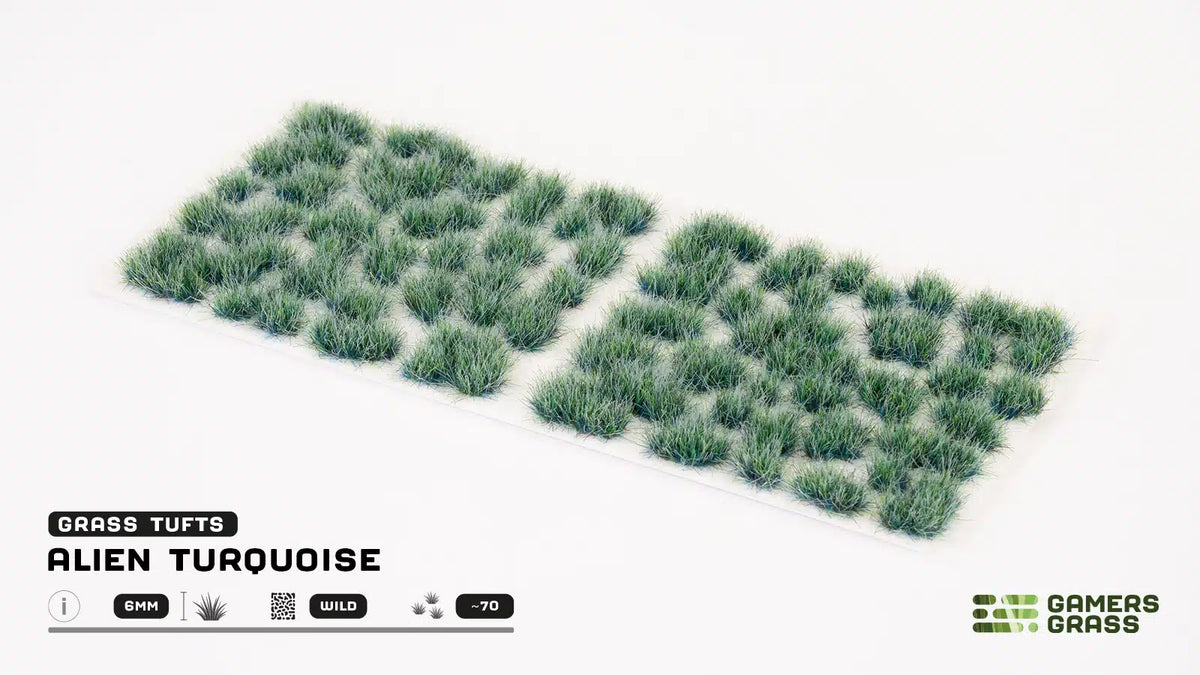 Gamers Grass - Alien Turquoise (6mm)
