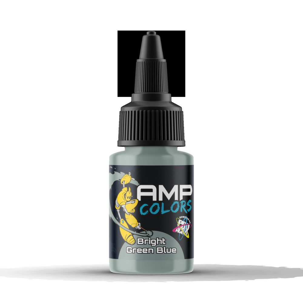 Monument Pro Acryl - Atomic Mass - Bright Green Blue 22ml