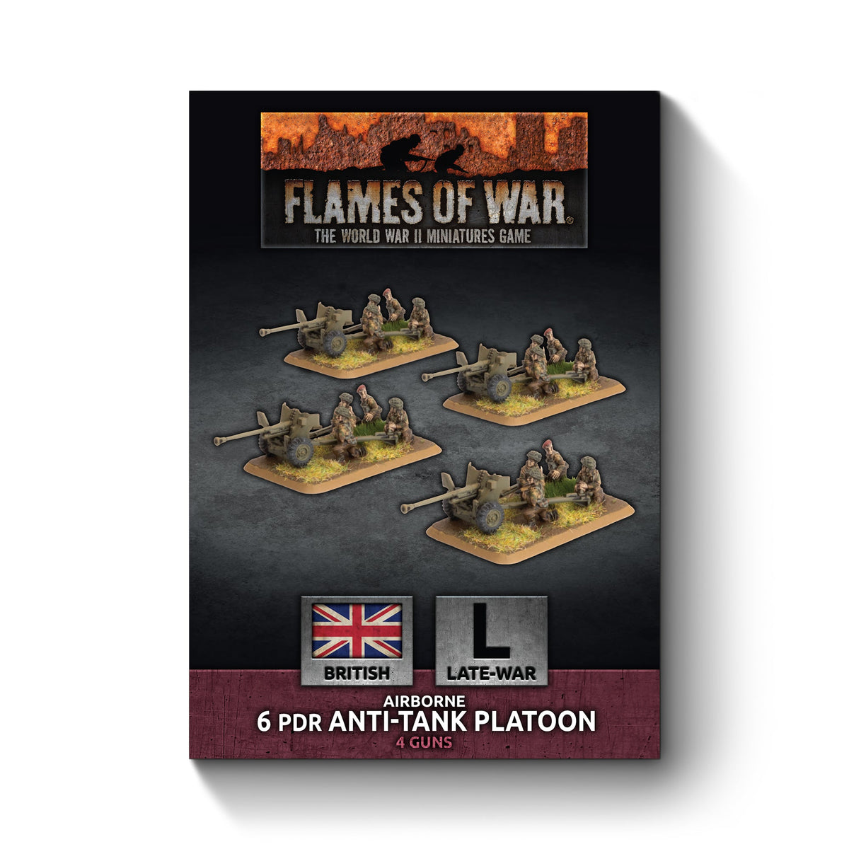Flames Of War - British: Airborne 6 pdr Anti-tank Platoon