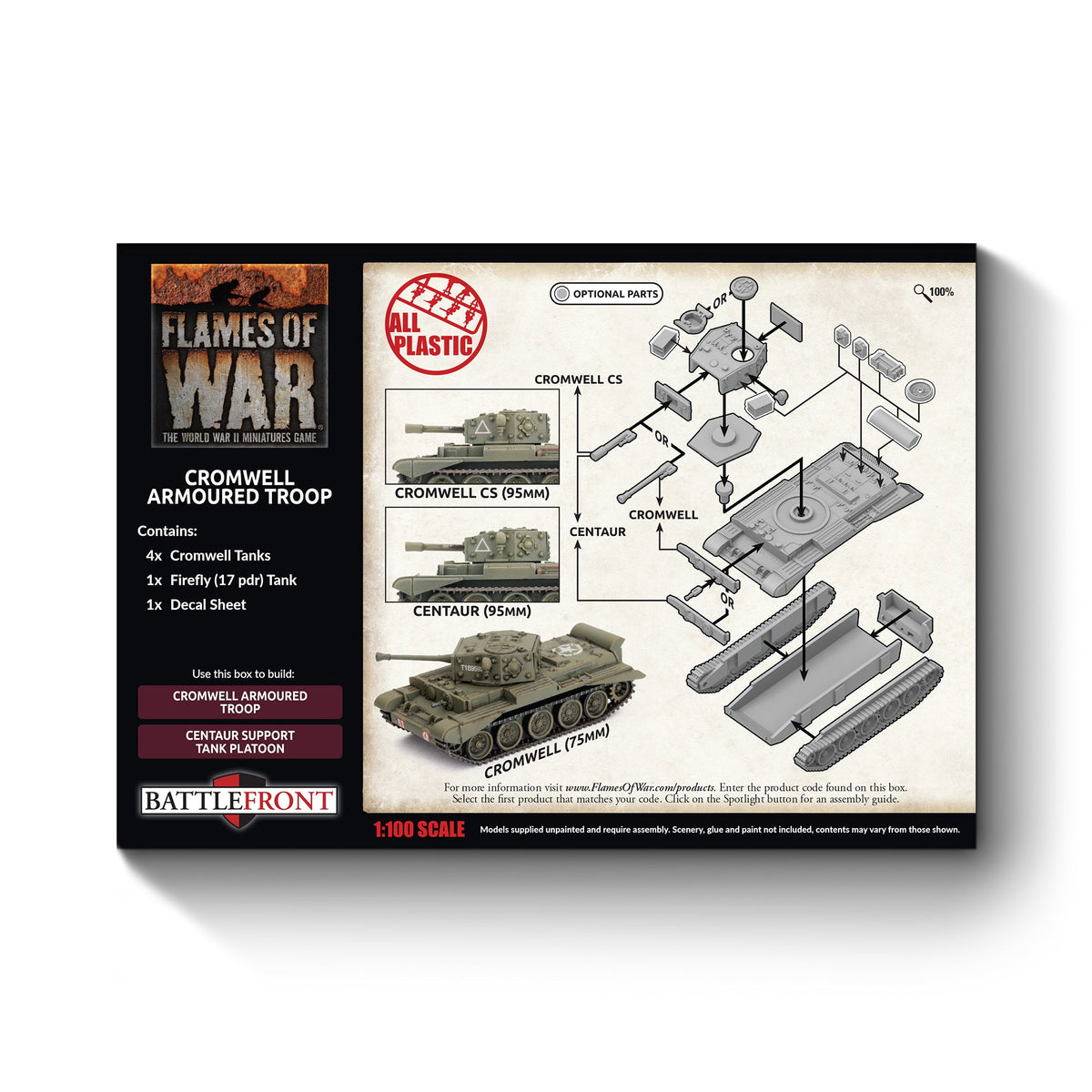 Flames Of War - British: Cromwell Armoured Troop
