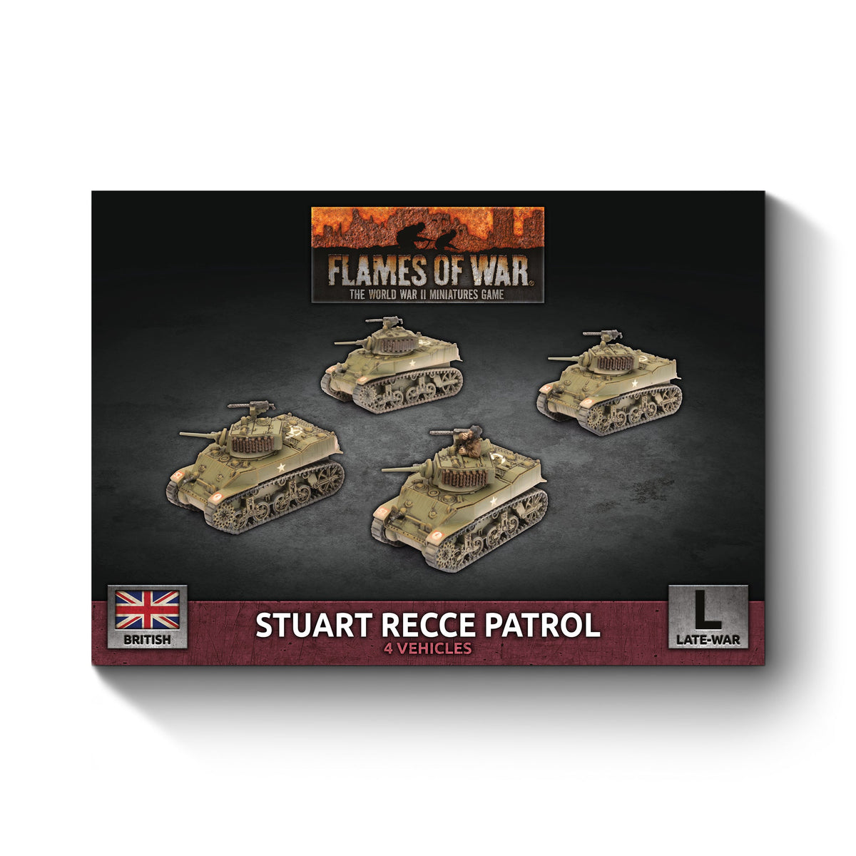 Flames Of War - British: Stuart Recce Patrol