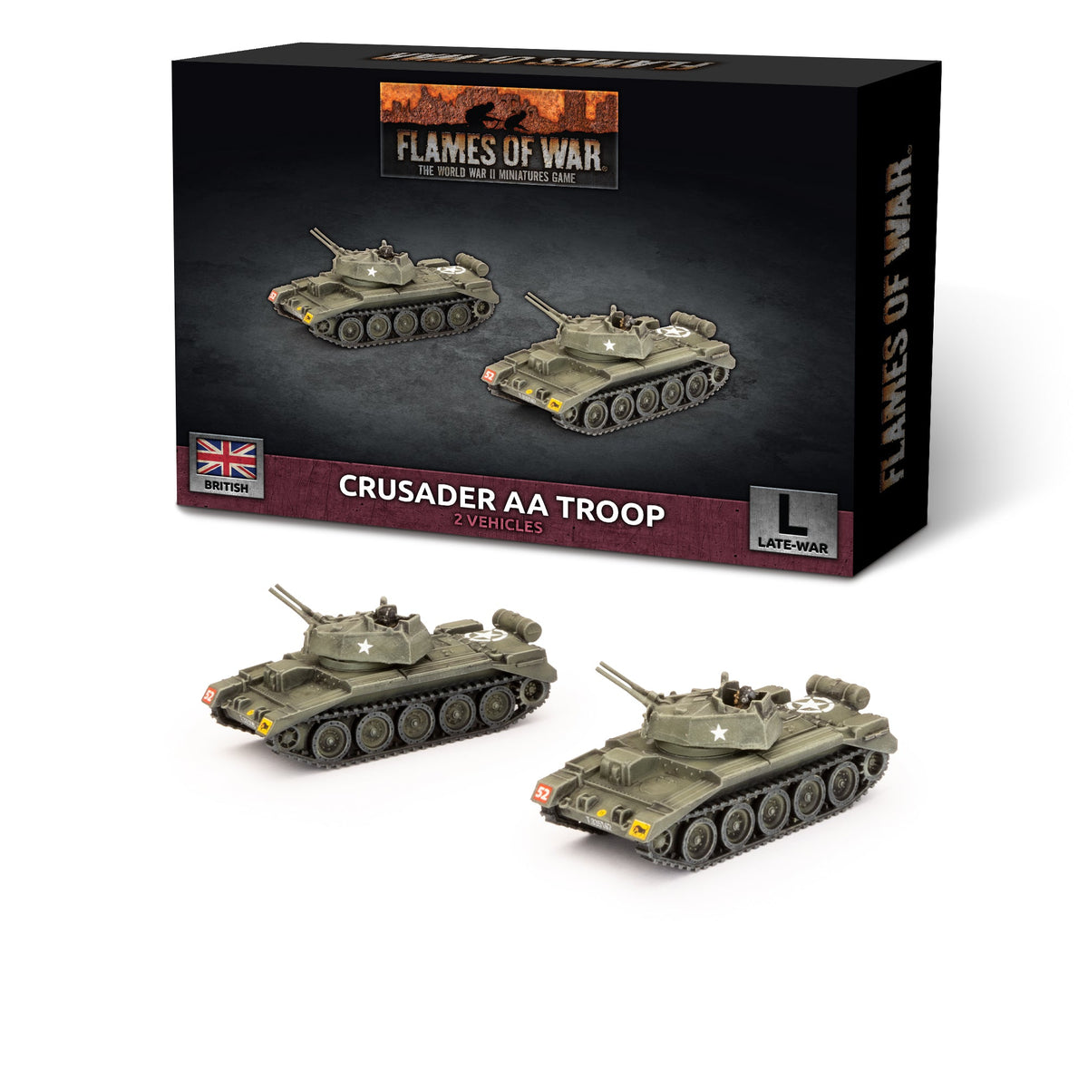 Flames Of War - British: Crusader AA Troop