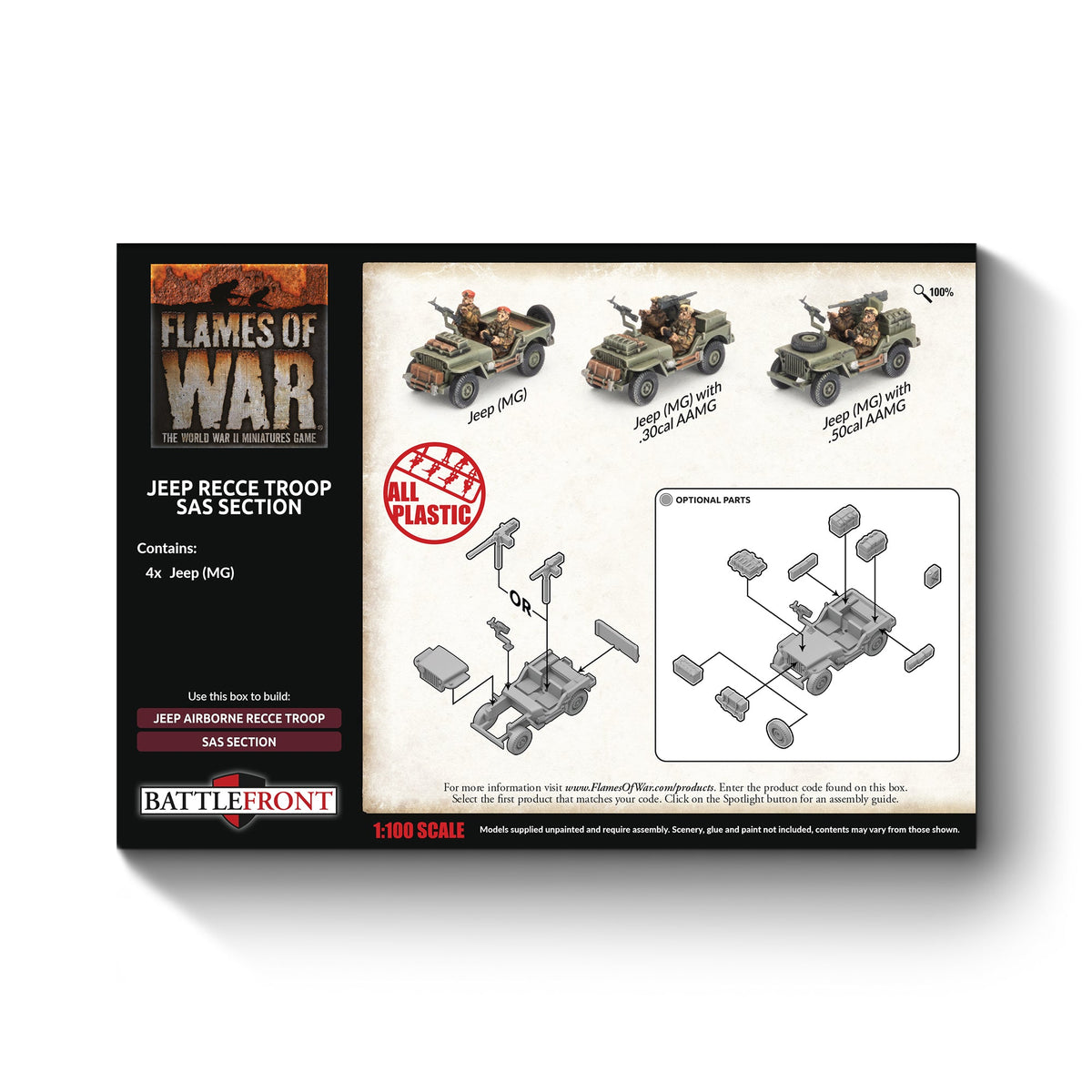 Flames Of War - British: Jeep Recce Troop or SAS Section