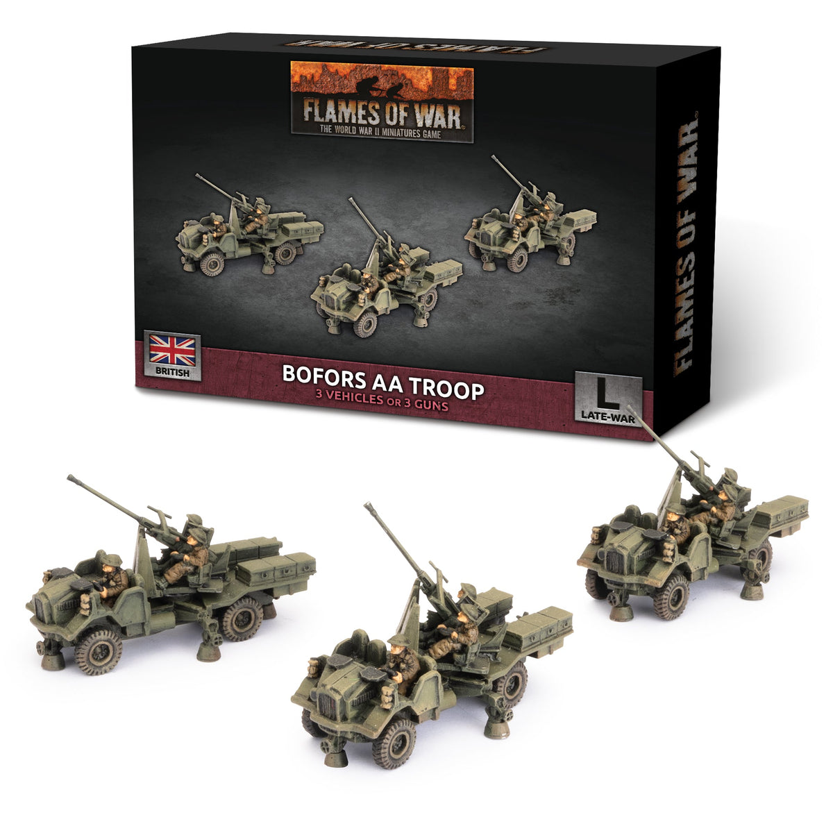 Flames Of War - British: Bofors AA Troop