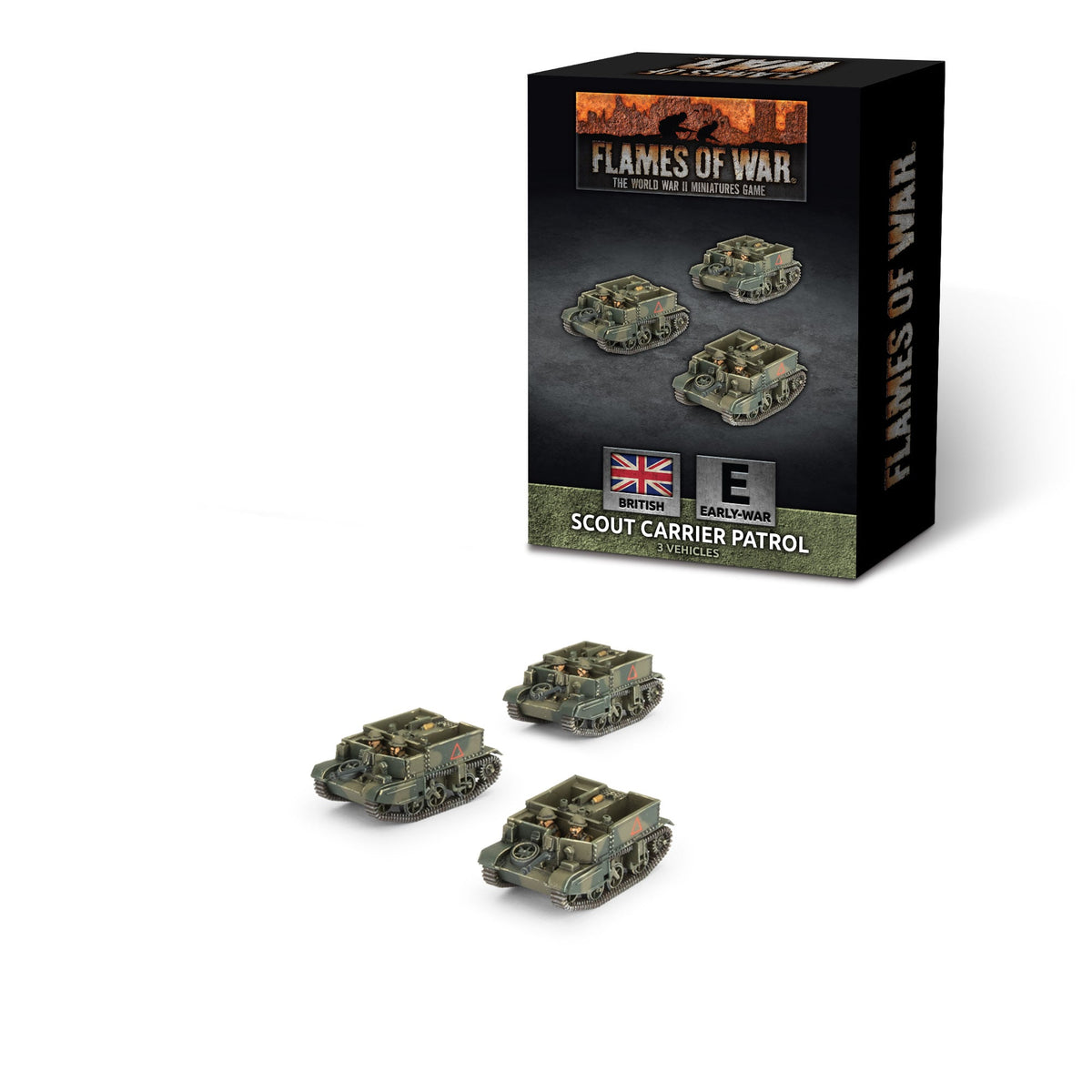Flames Of War - British: Scout Carrier Patrol