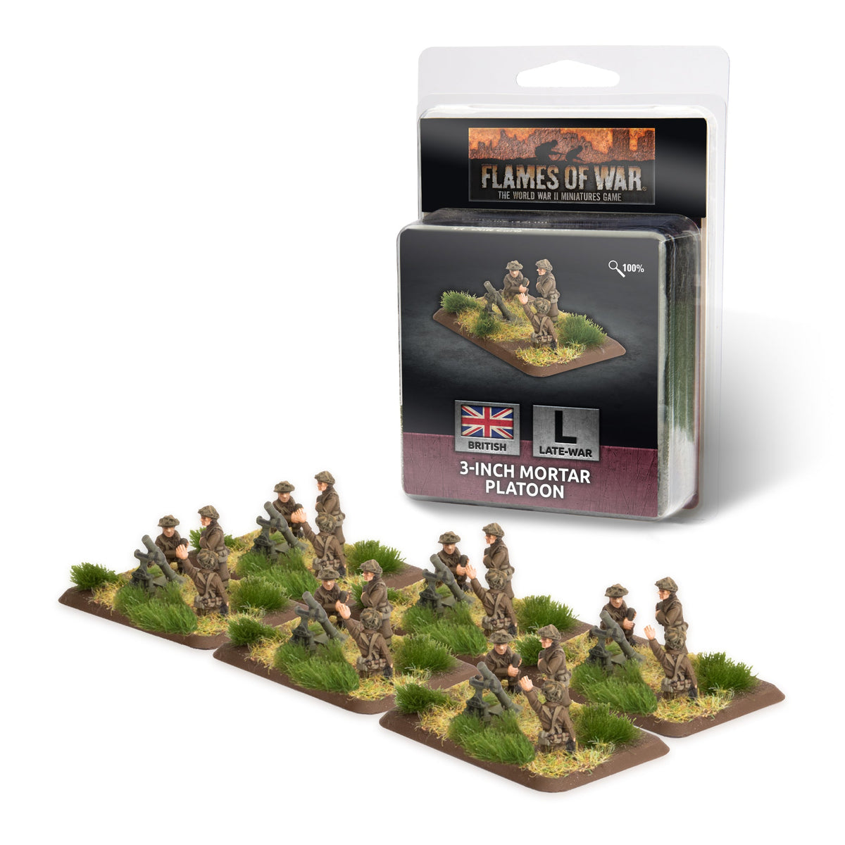 Flames Of War - British: 3-inch Mortar Platoon