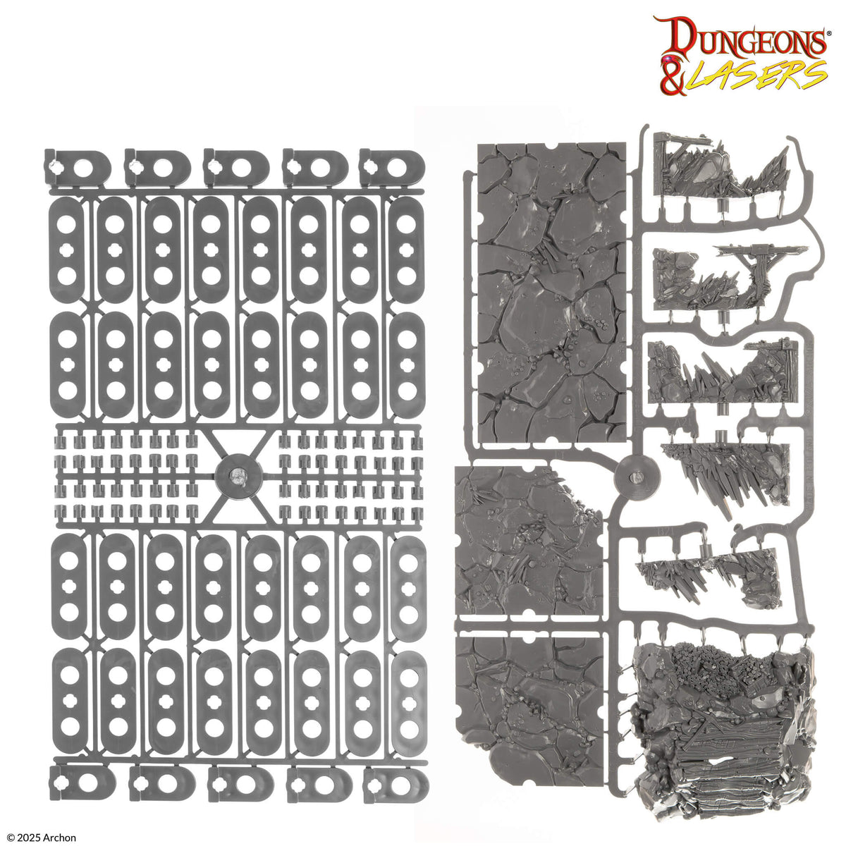 Dungeons & Lasers: Half-Height Walls - Deep Mines