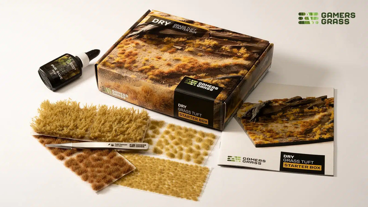 Gamers Grass - Dry Grass Tuft Starter Box