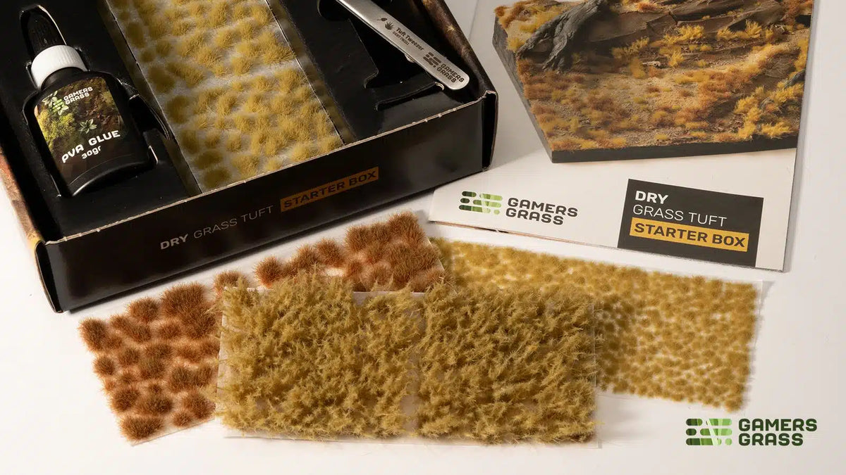 Gamers Grass - Dry Grass Tuft Starter Box