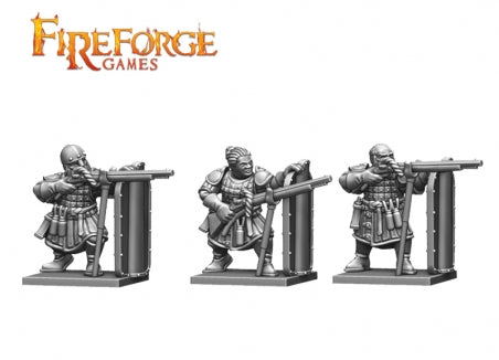Forgotten World - Stone Realm Dwarf Arquebusiers