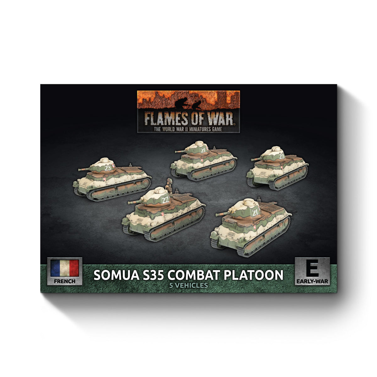 Flames Of War - French: Somua S35 Combat Platoon