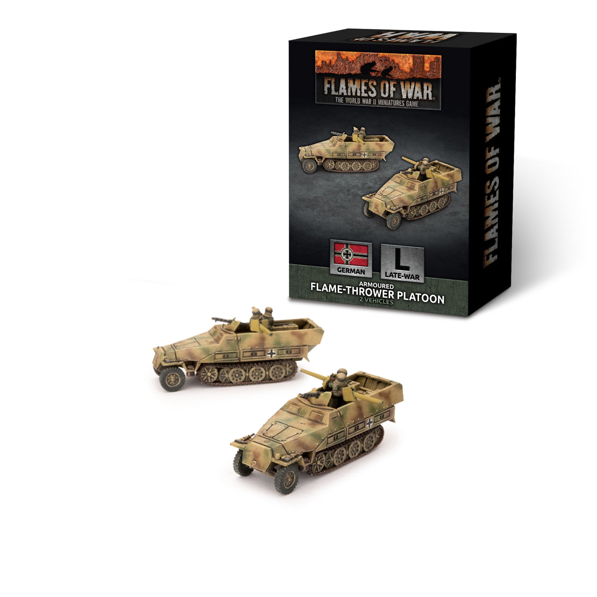 Flames Of War - German: Armoured Flame-Thrower Platoon