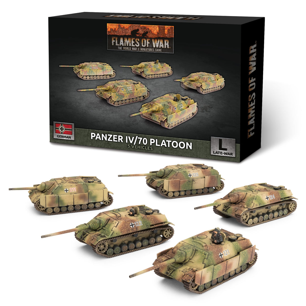 Flames Of War - German: Panzer IV/70 Platoon