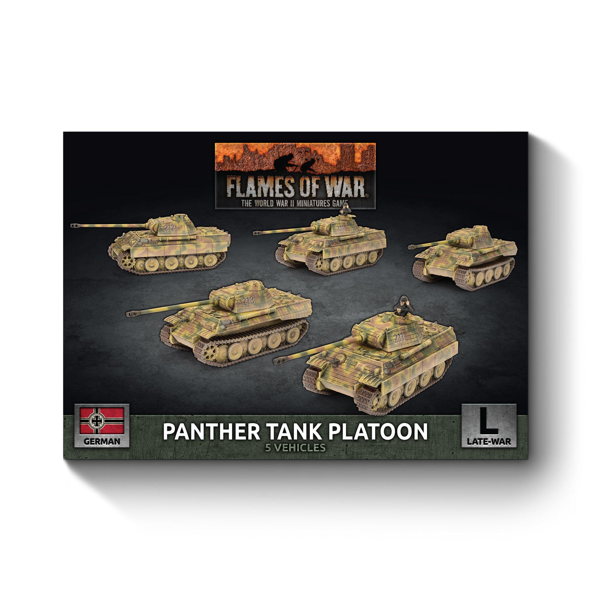Flames Of War - German: Panther Tank Platoon