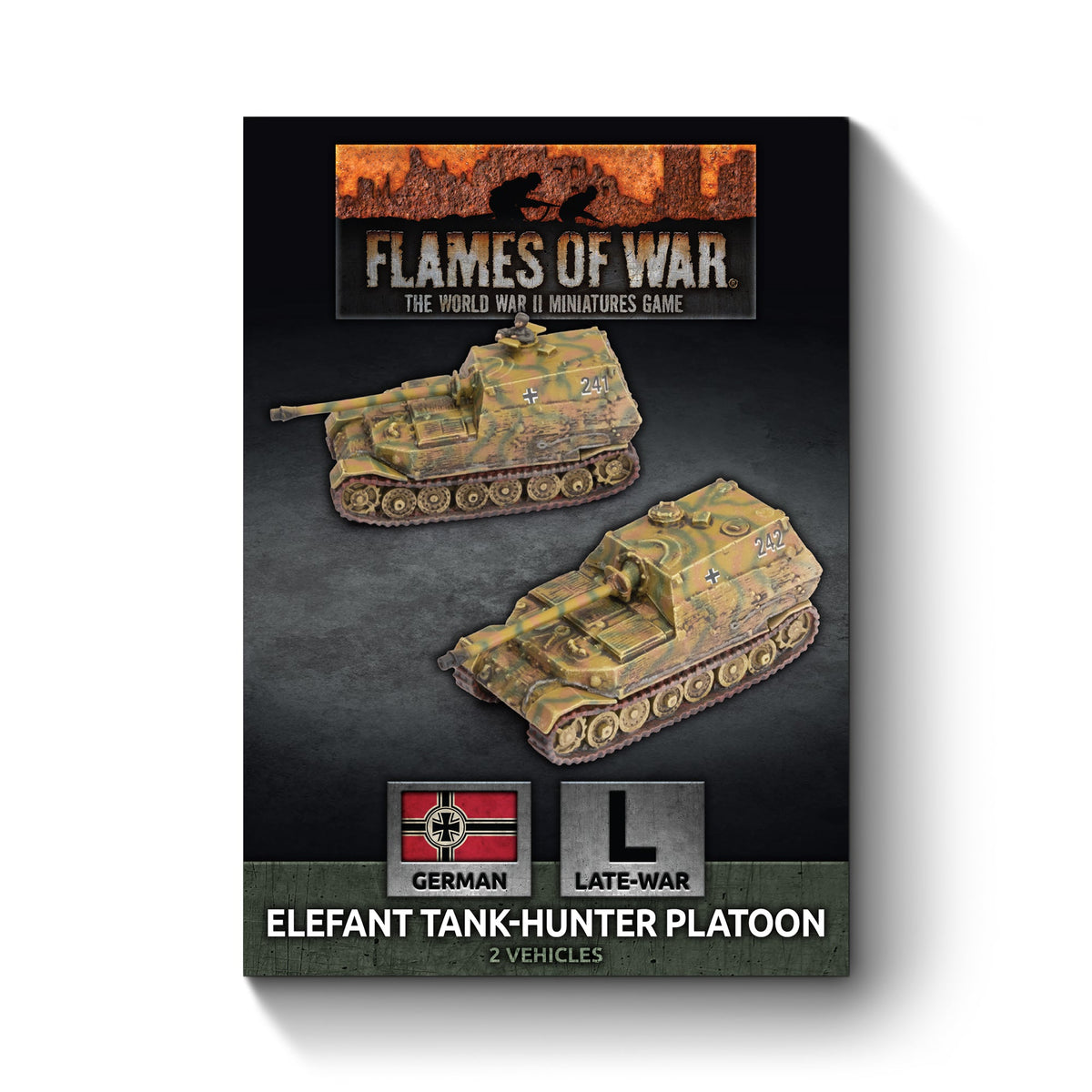Flames Of War - German: Elefant Tank-Hunter Platoon