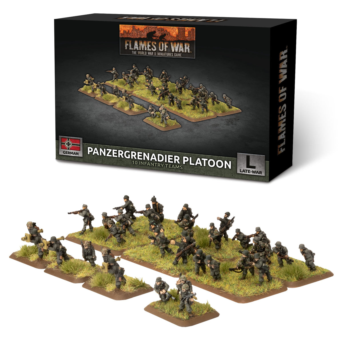 Flames Of War - German: Panzergrenadier Platoon