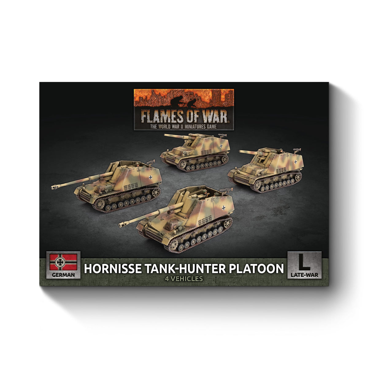 Flames Of War - German: Hornisse Tank-Hunter Platoon