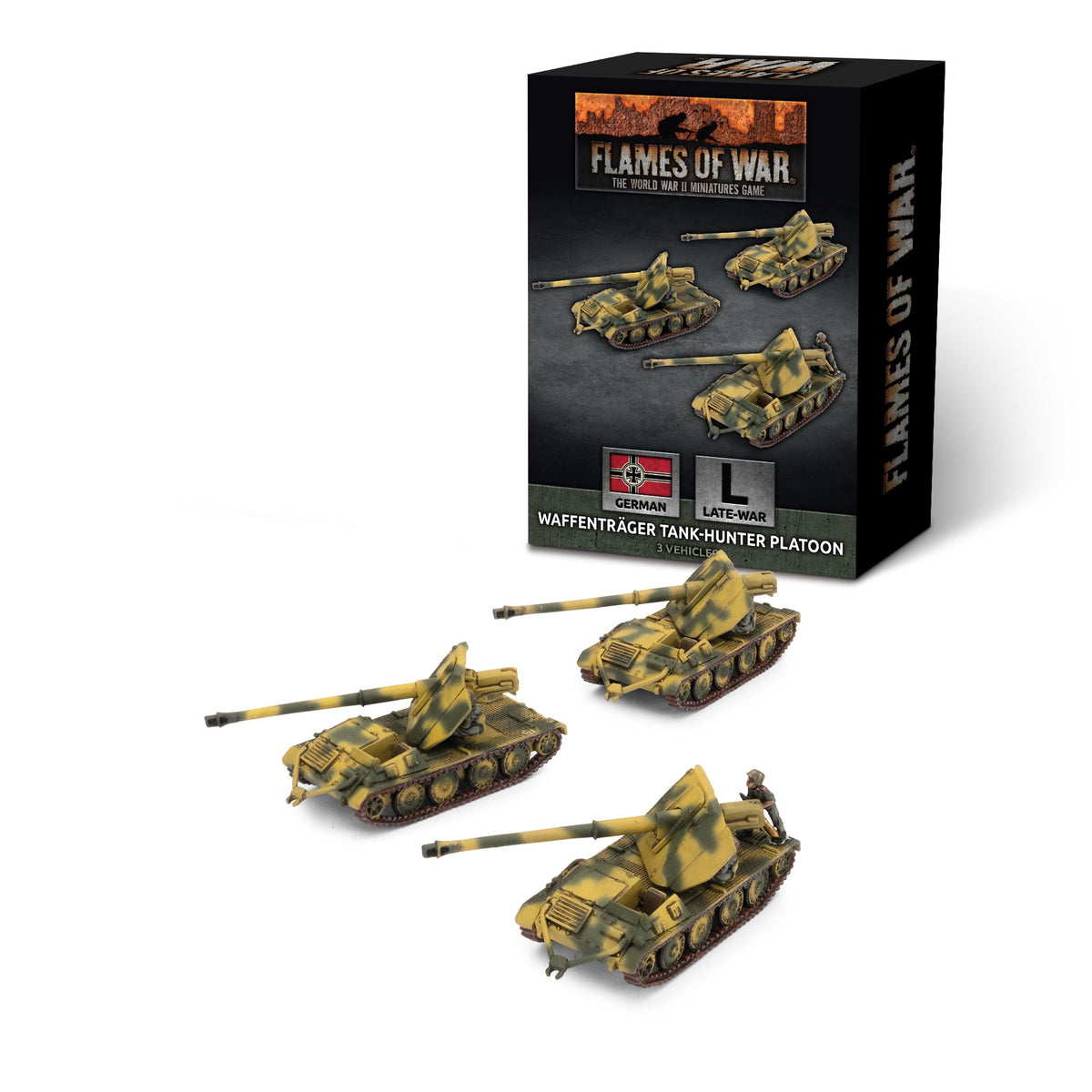 Flames Of War - German: Waffentrager Tank-Hunter Platoon