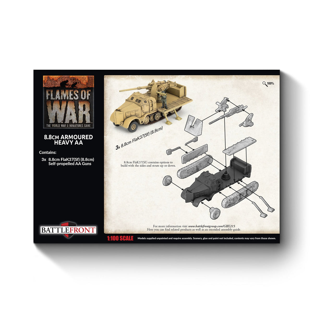 Flames Of War - German: 8.8cm Armoured Heavy AA