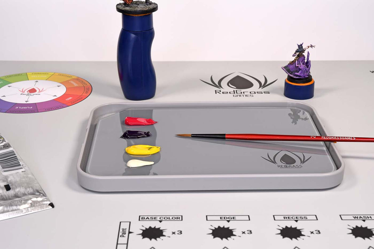 Redgrass - Glass Palette – Painter Lite