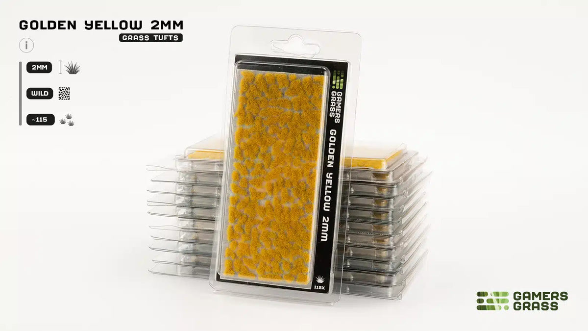 Gamers Grass - Golden Yellow (2mm)