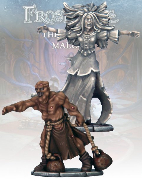 Frostgrave - Banshee & Bog Man