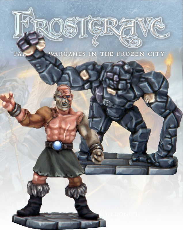 Frostgrave - Flesh Golem and Stone Construct