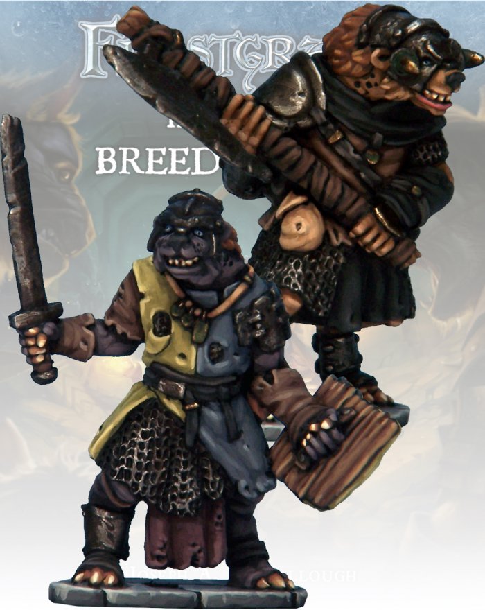 Frostgrave - Gnoll Knight & Templar