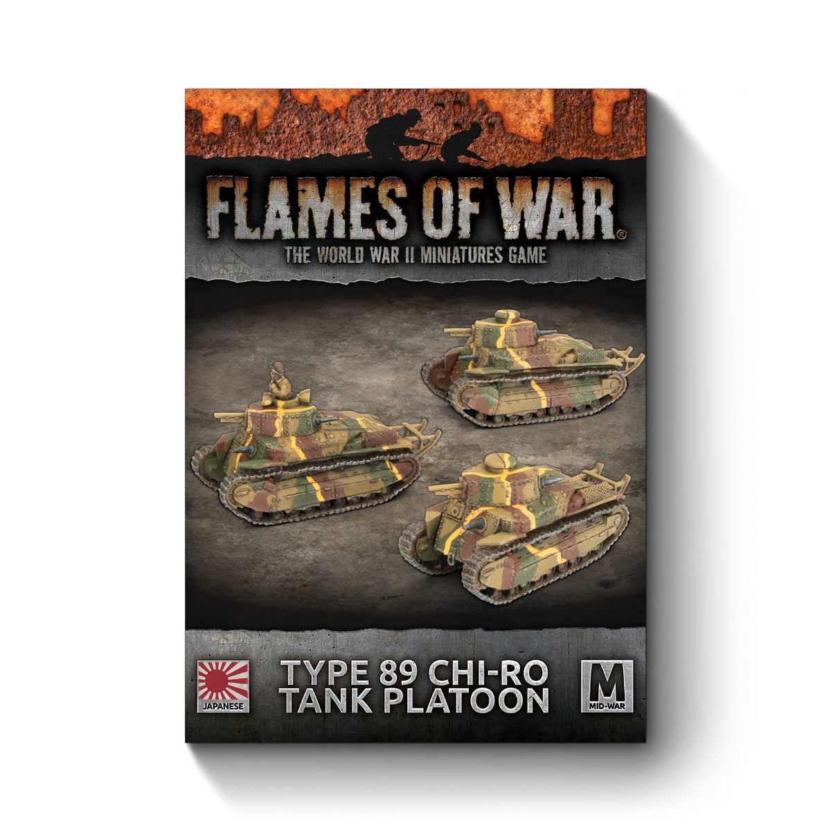 Flames Of War - Japanese: Type 89 Chi-Ro Tank Platoon