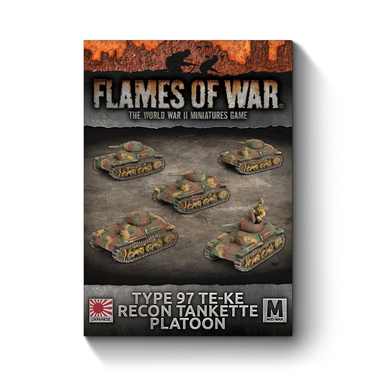 Flames Of War - Japanese: Type 97 Te-Ke Recon Tankette Platoon