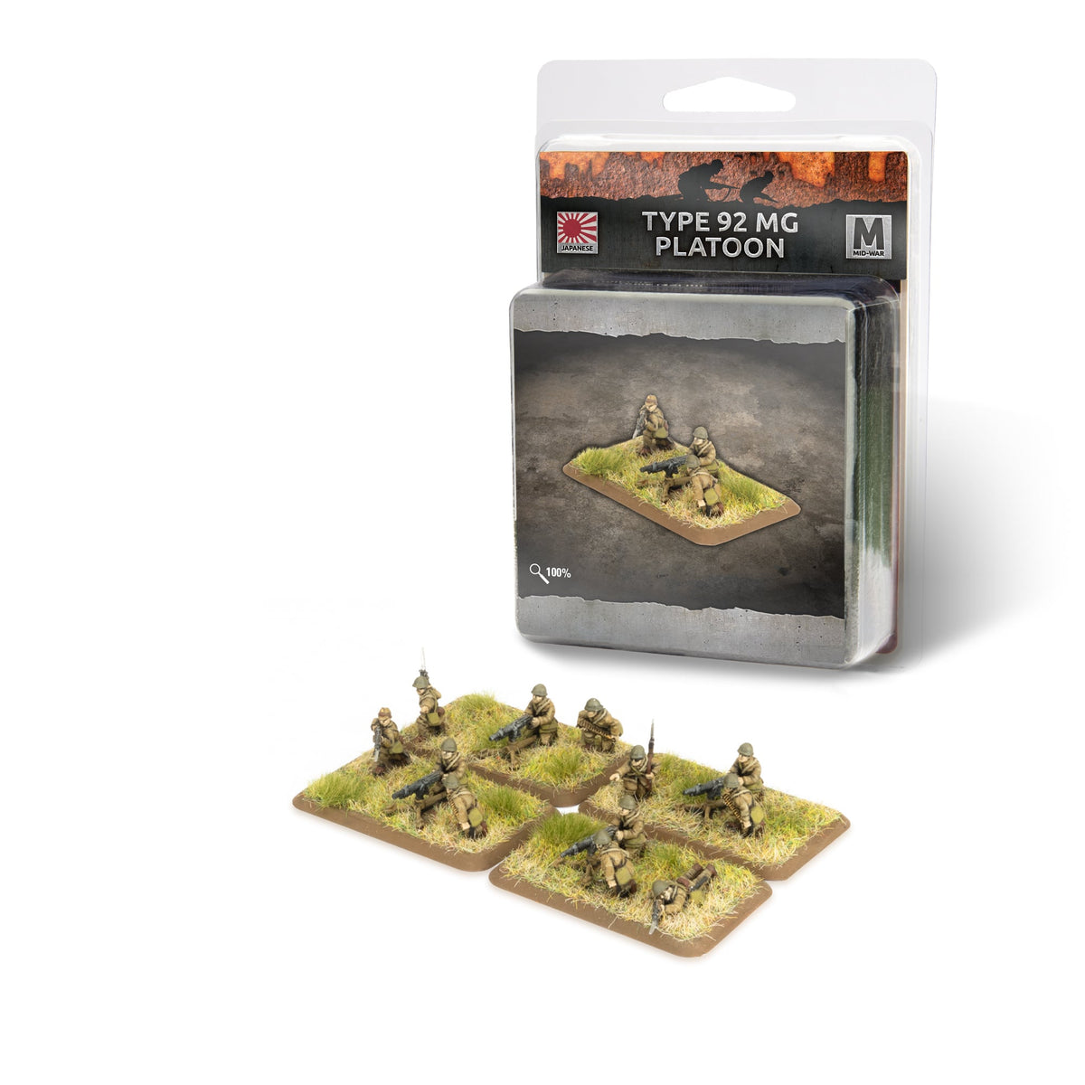 Flames Of War - Japanese: Type 92 MG Platoon