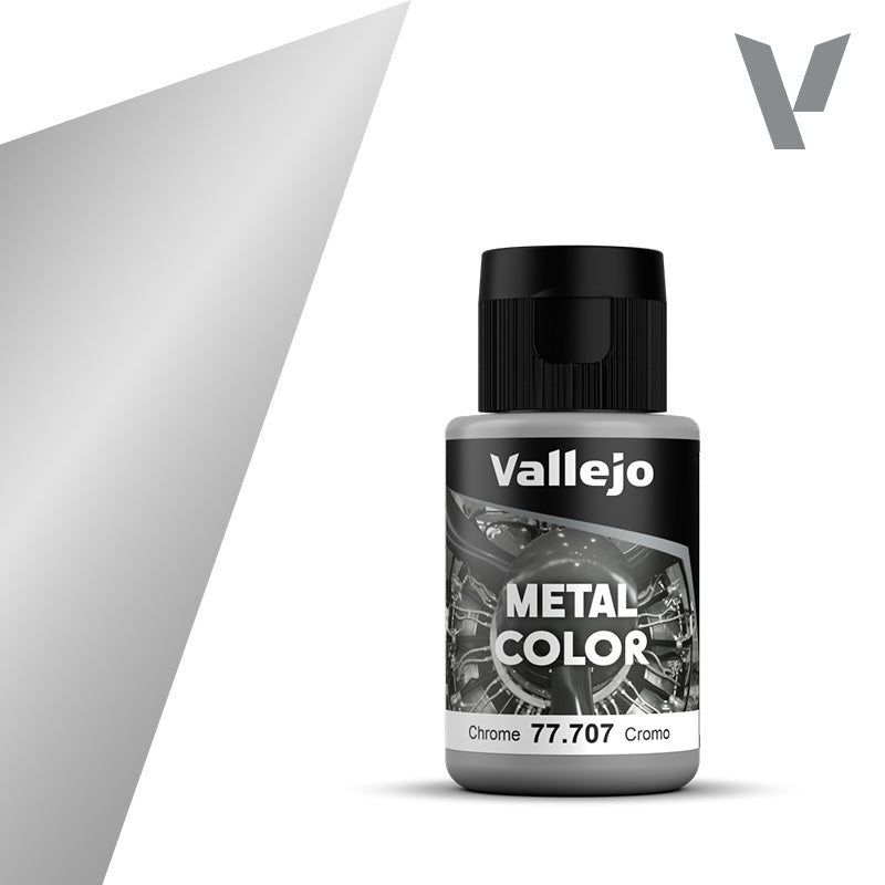 Vallejo - Metal Color: Chrome