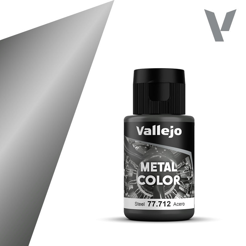Vallejo - Metal Color: Steel