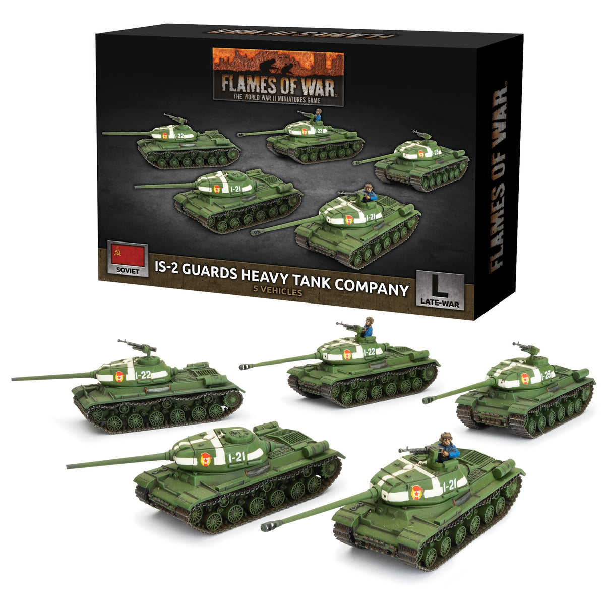 Flames Of War - Soviet: IS-2 Guards Heavy Tank Company