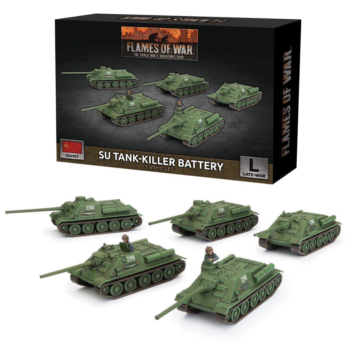 Flames Of War - Soviet: SU Tank-Killer Battery
