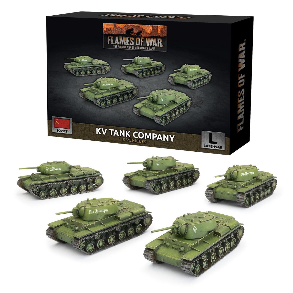 Flames Of War - Soviet: KV Tank Company