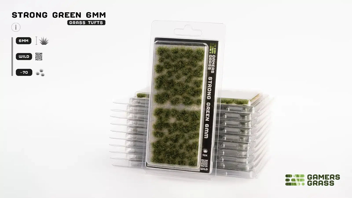 Gamers Grass - Strong Green (6mm)