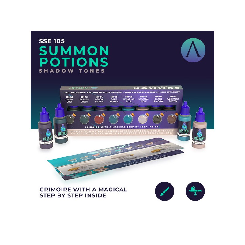 Scale 75 - Instant Colors - Summon Potions Paint Set