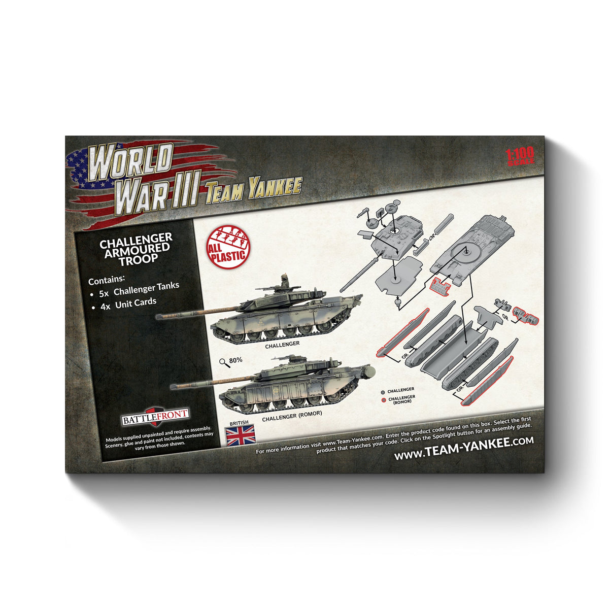 World War III - British: Challenger Armoured Troop