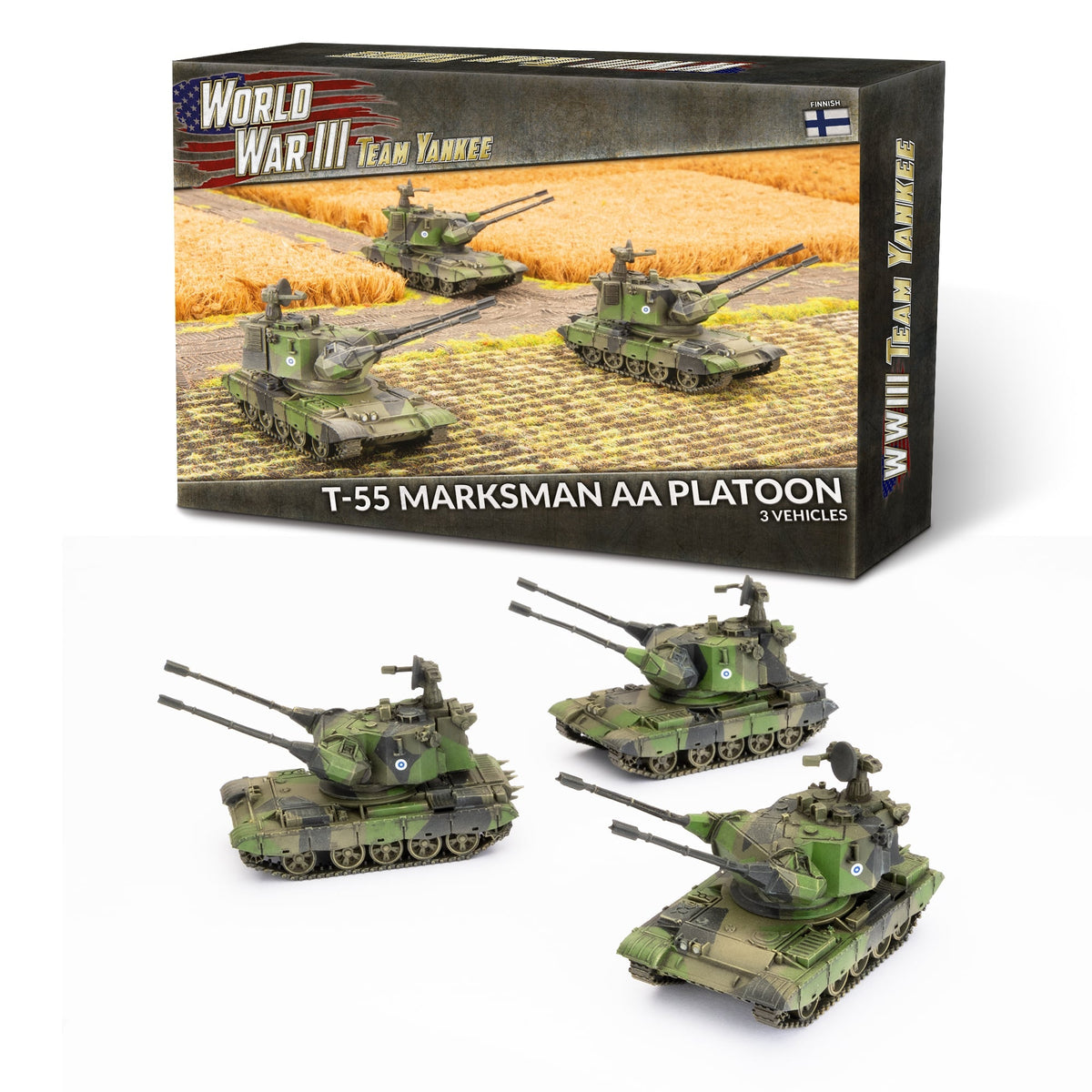 World War III - Nordic Forces: T-55 Marksman AA Platoon