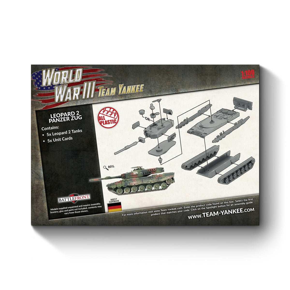 World War III - West German: Leopard 2 Panzer Zug