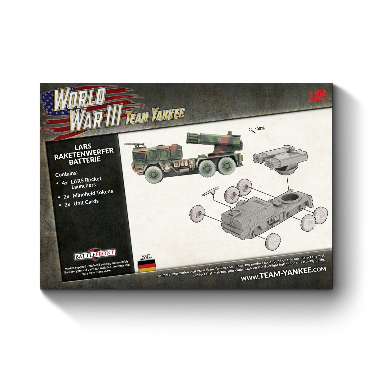World War III - West German: LARS Raketenwerfer Batterie