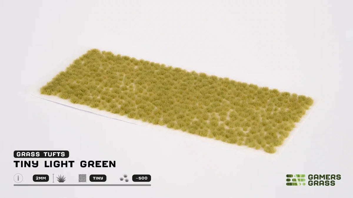 Gamers Grass - Tiny Light Green (2mm)