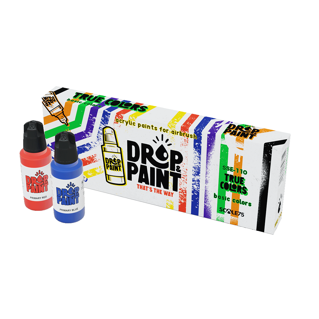Scale 75 - Drop and Paints - True Colors Paint Set