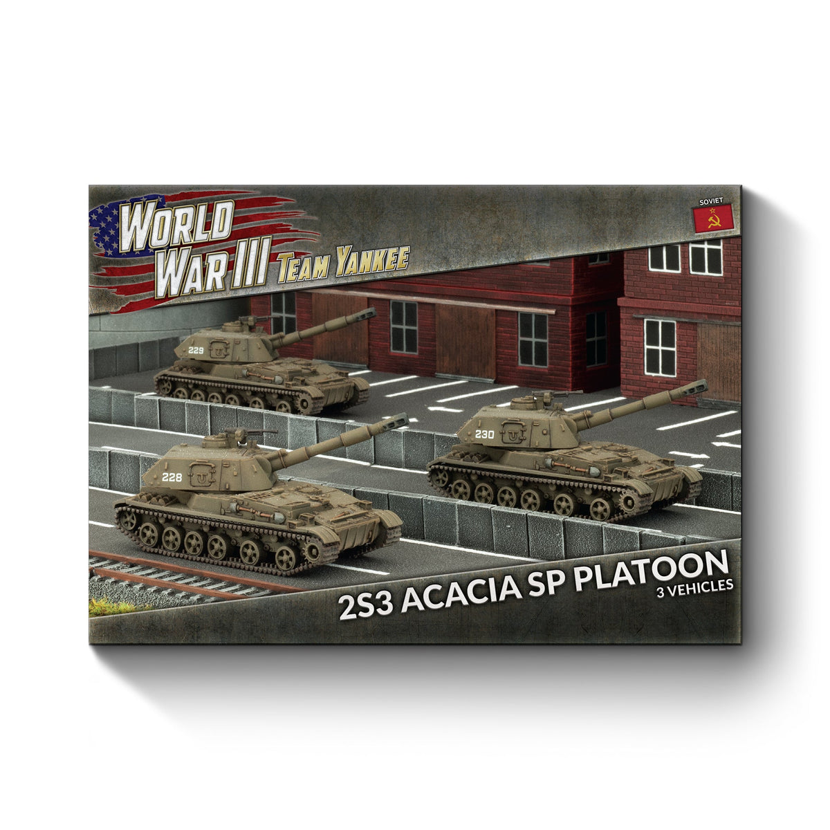 World War III - Soviet: 2S3 Acacia SP Platoon