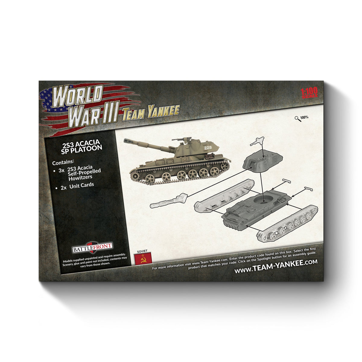 World War III - Soviet: 2S3 Acacia SP Platoon