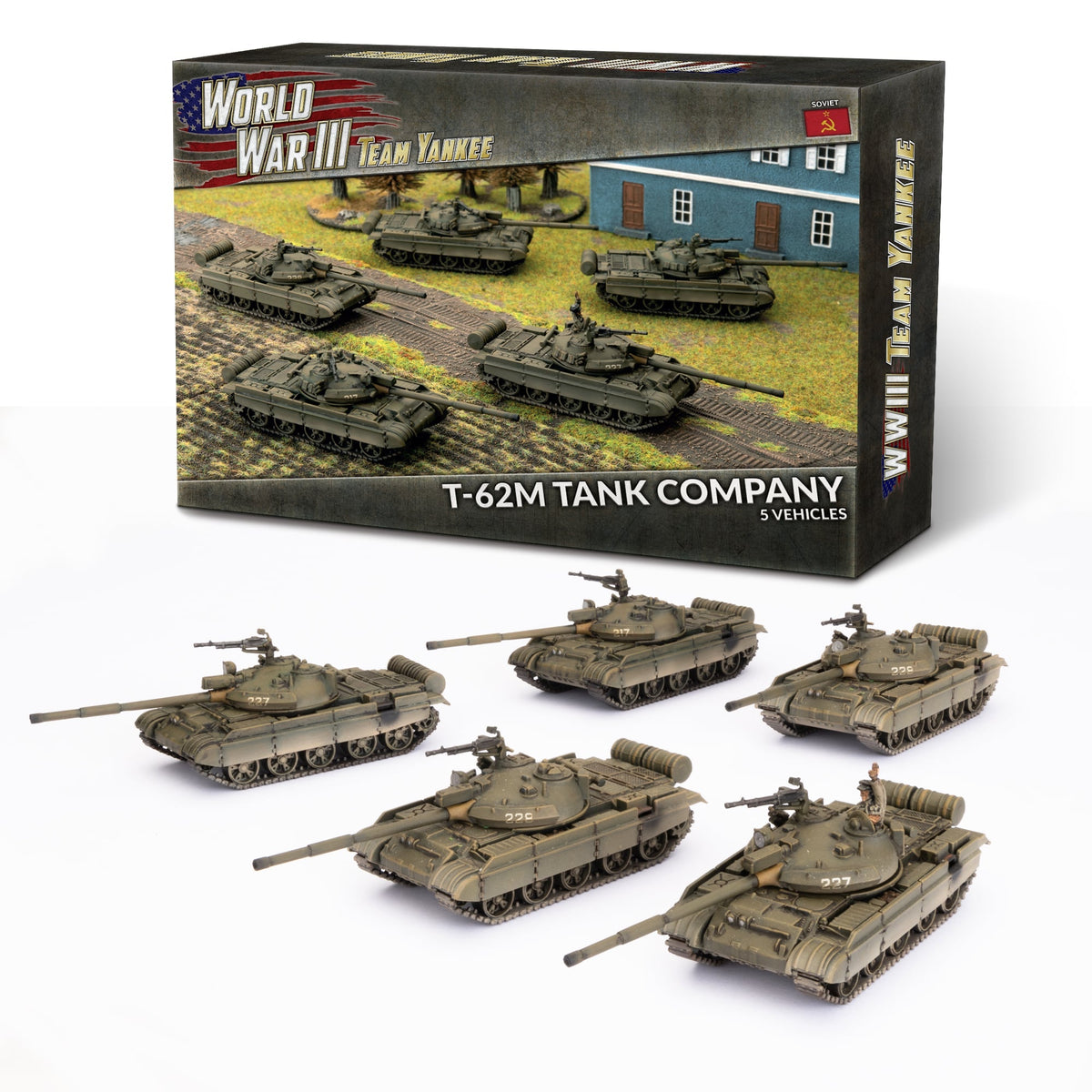World War III - Soviet: T-62M Tank Company